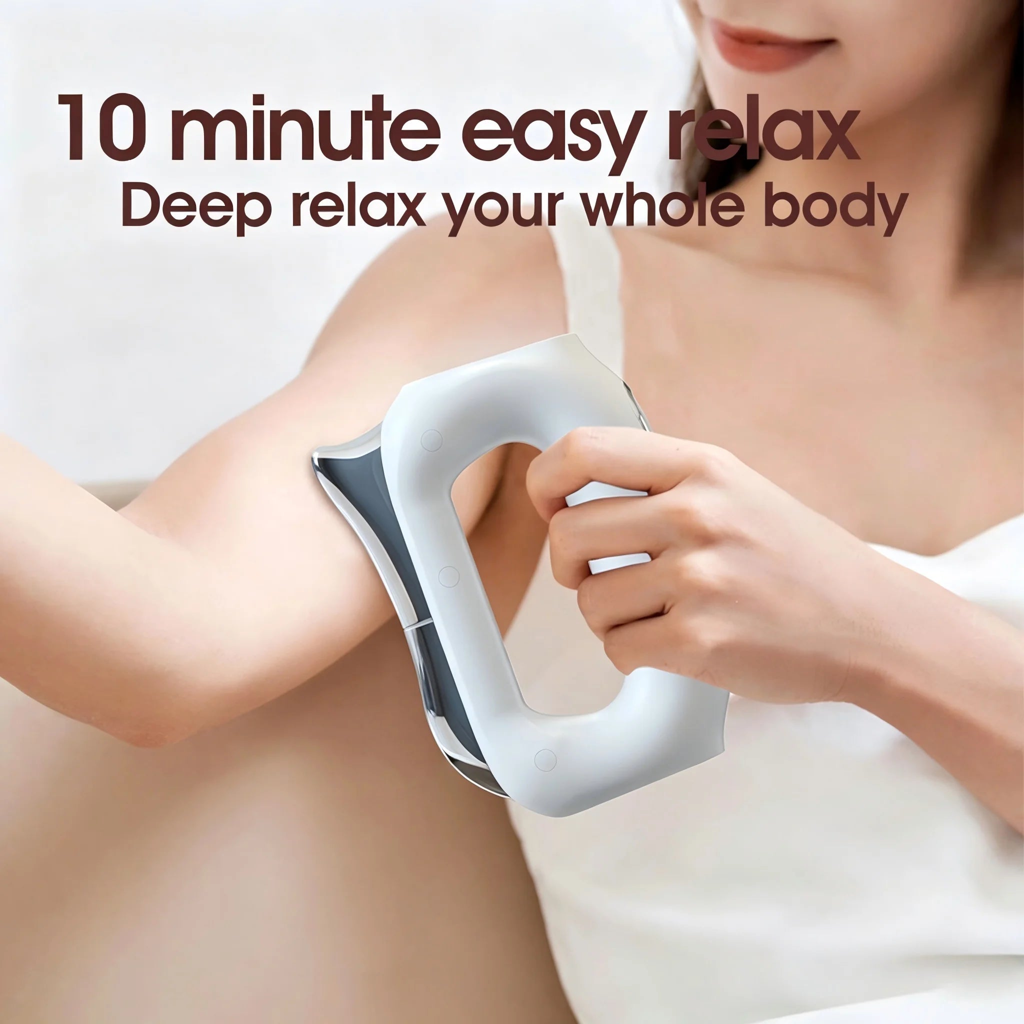 Electric Muscle Relaxation Fascia Blade with Microcurrent Vibration - 10