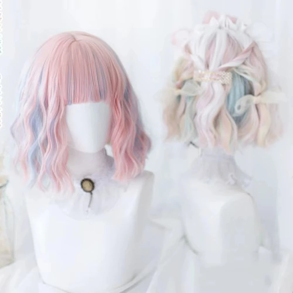 Short Natural Wave Cosplay Wig for Daily Wear - 2