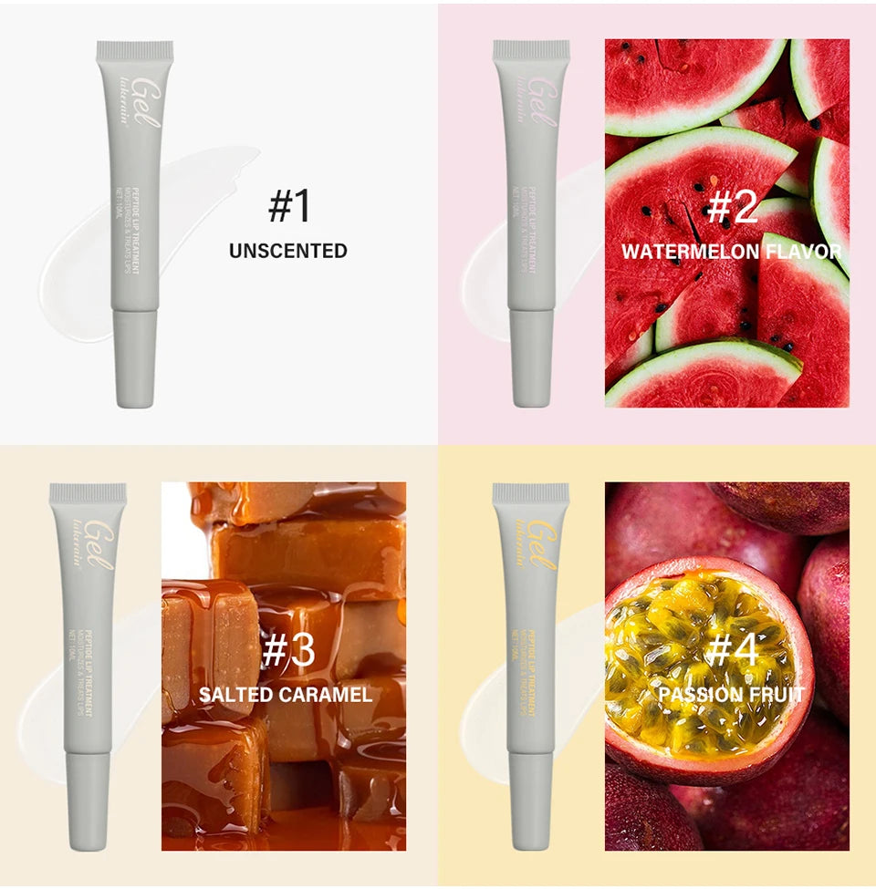 Peptide Moisturizing Lip Treatment Gel for Soft and Nourished Lips