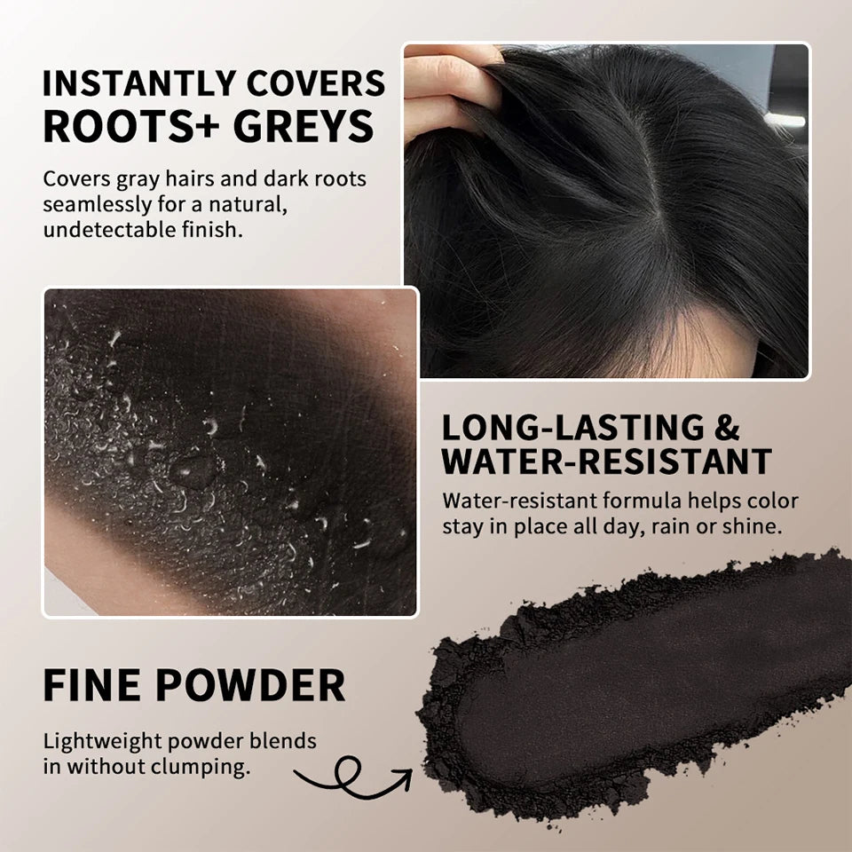 Waterproof Hairline Shadow and Root Cover Up Powder Palette - 11