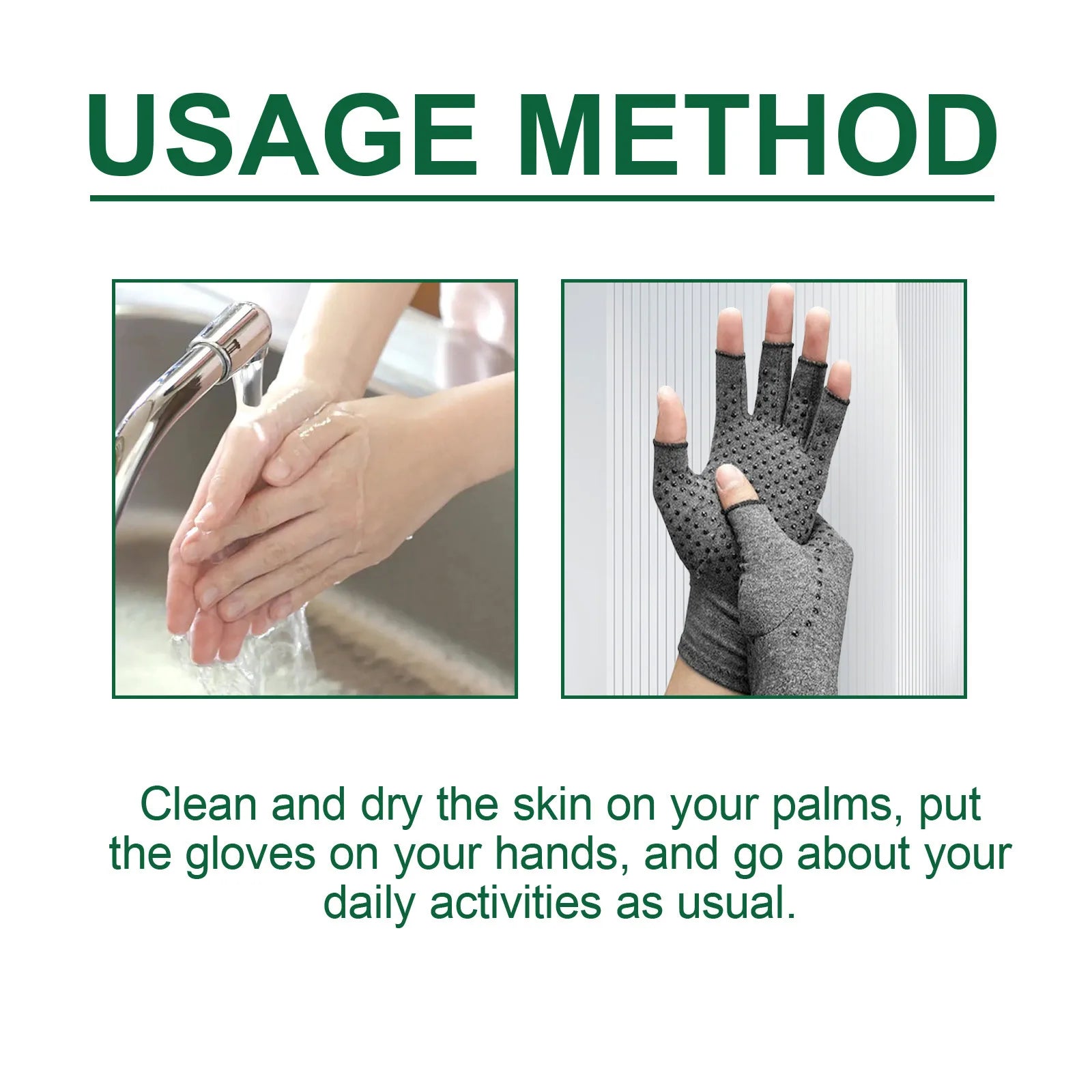 Magnetic Compression Therapy Gloves for Arthritis and Joint Pain Relief - 9