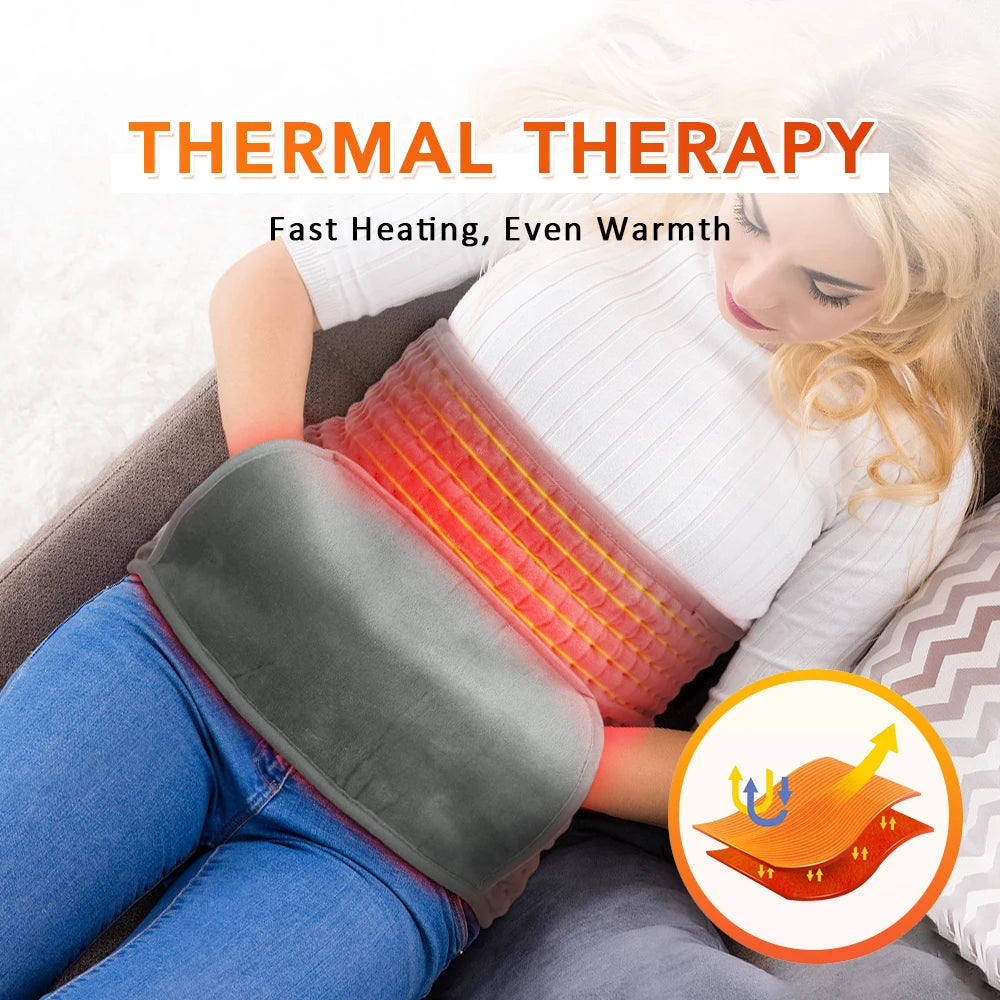 Electric Heating Waist Belt for Back Pain Relief and Winter Warming
