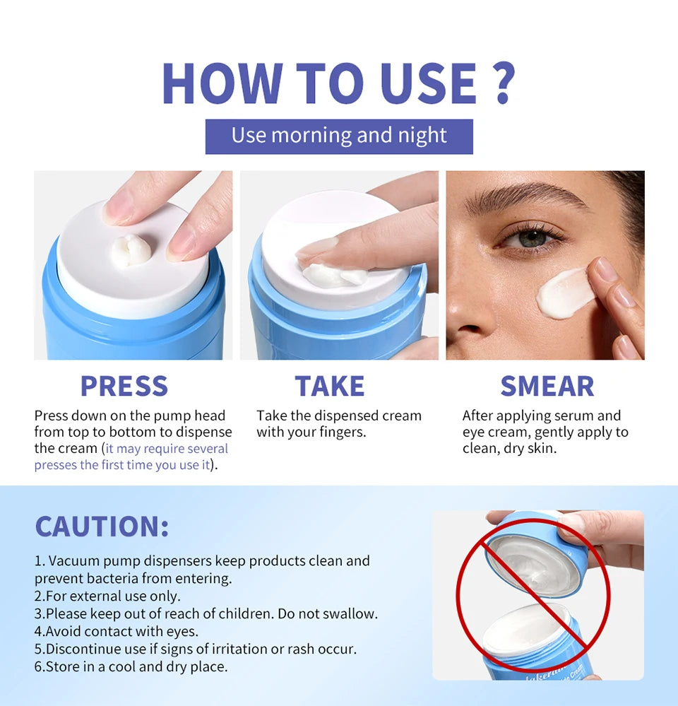 Triple Lipid Peptide Moisturizing Face Cream for Dry and Sensitive Skin