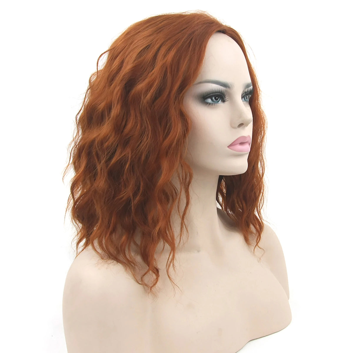 Short Curly Bob Wig for Daily Wear or Cosplay