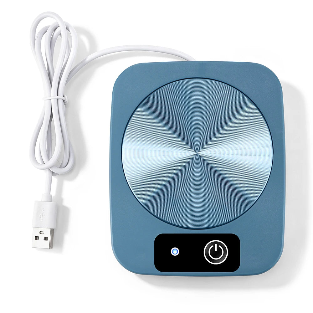 Electric Mug Warmer Coaster for Home and Office Hot Beverage Heating - 16
