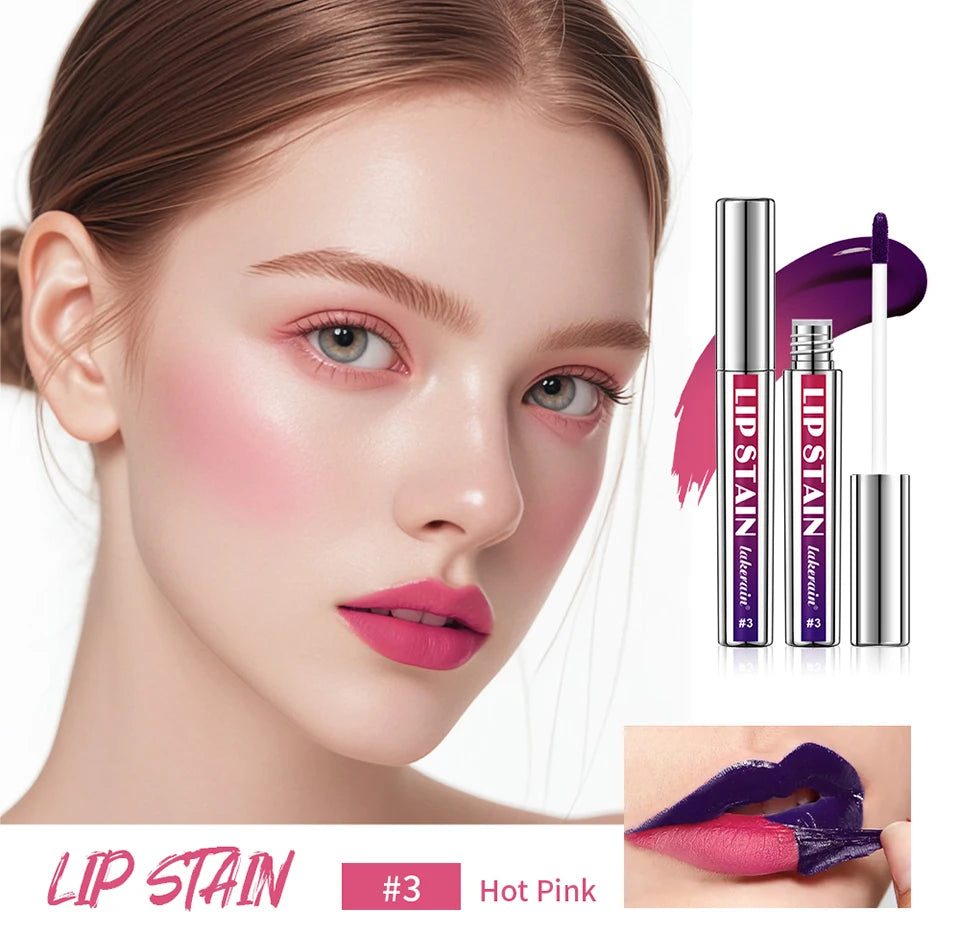Long-Lasting Waterproof Peel Off Lip Stain Set