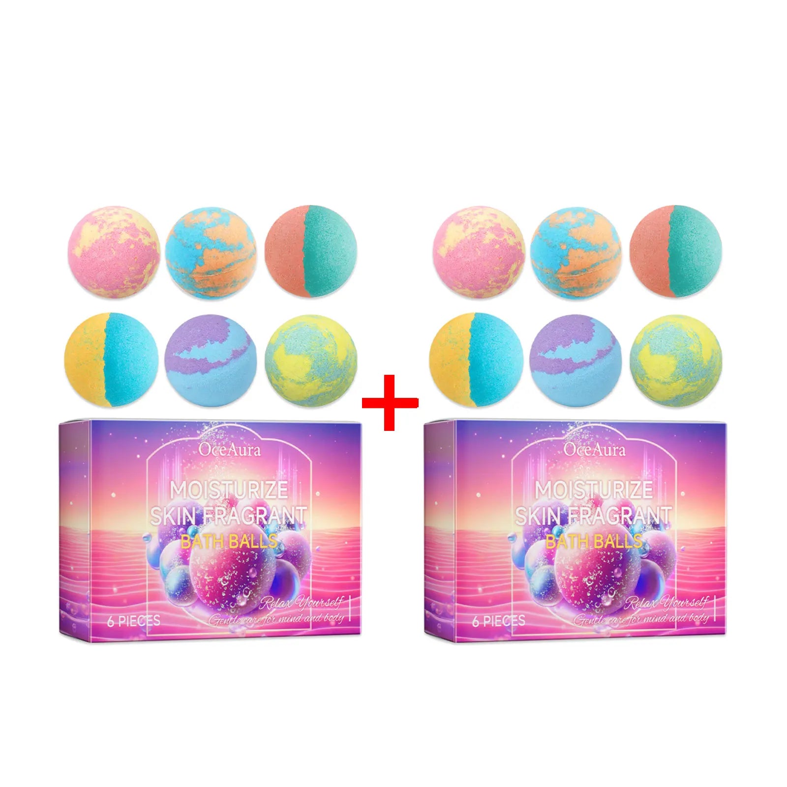 Aromatherapy Bath Bombs for Stress Relief and Moisturizing Skin Care - 8