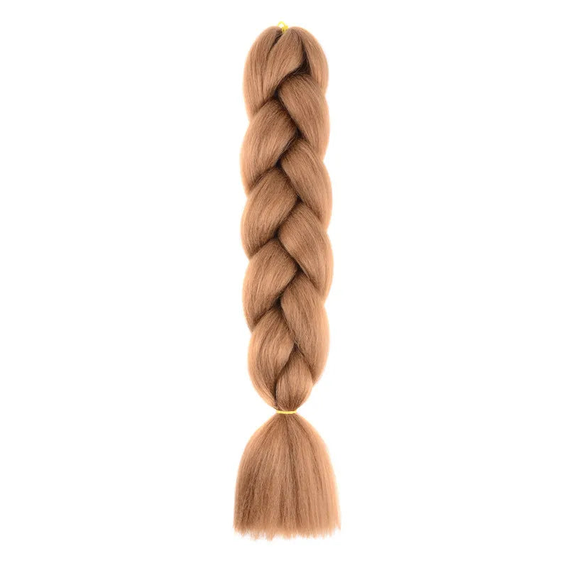 24-Inch Synthetic Jumbo Braiding Hair Extensions