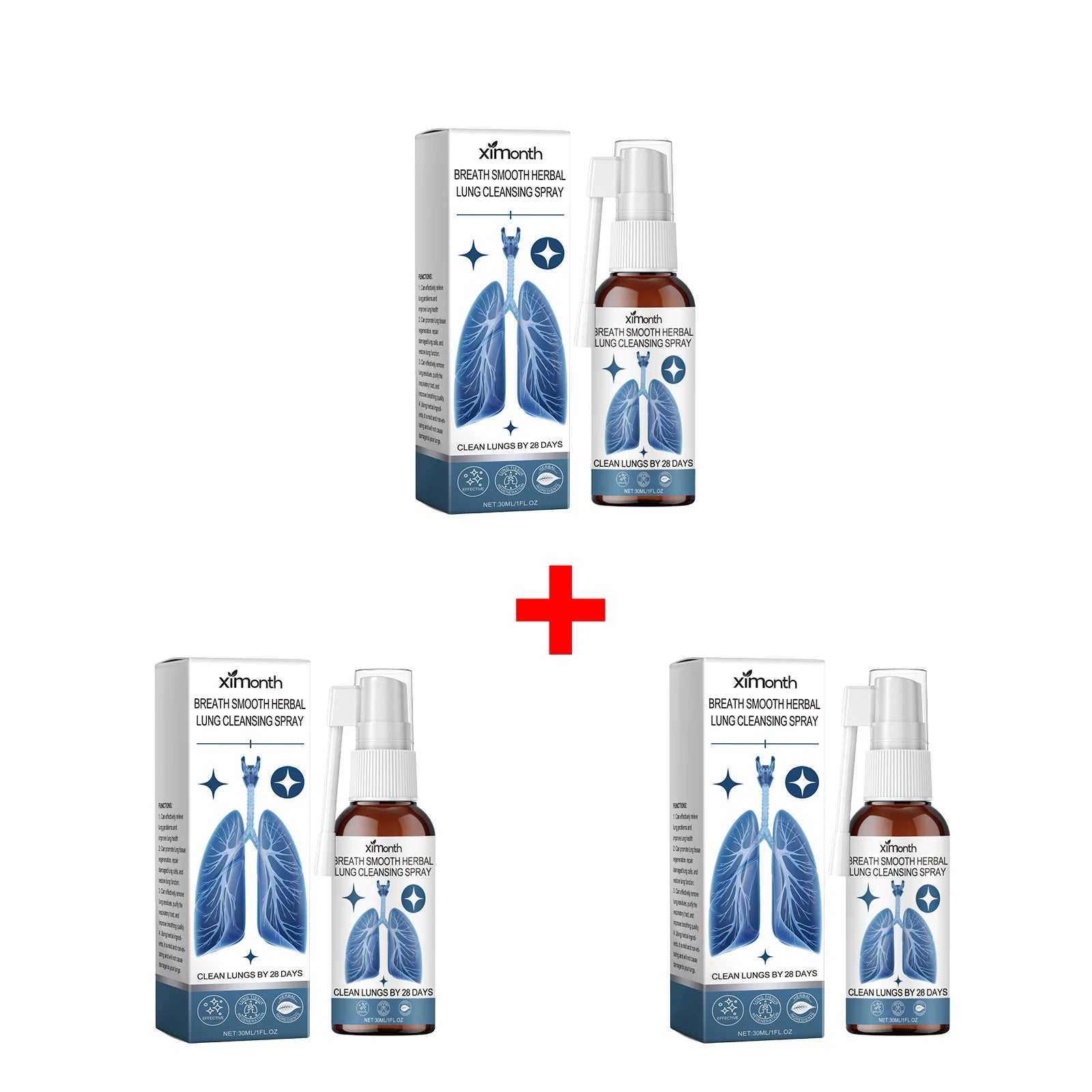 Herbal Lung Cleansing and Throat Soothing Care Spray - 16