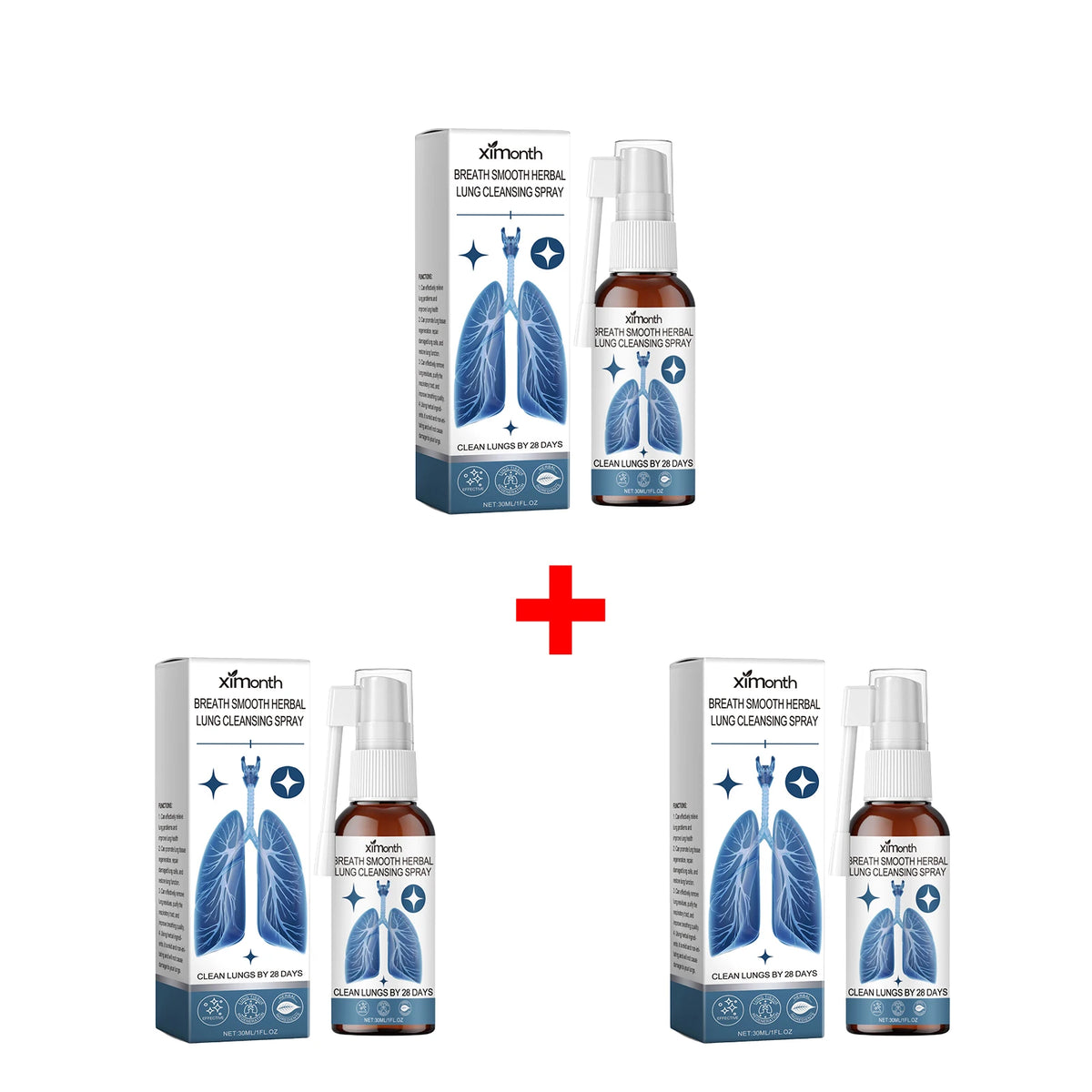 Herbal Lung Cleansing and Throat Soothing Care Spray