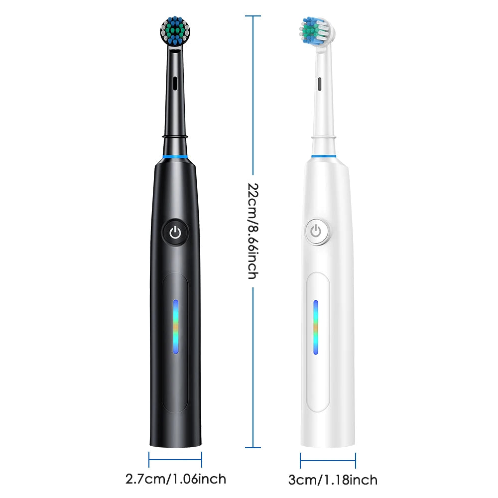 3D Rotating Electric Toothbrush for Adults with 5 Deep Cleaning Modes - 10