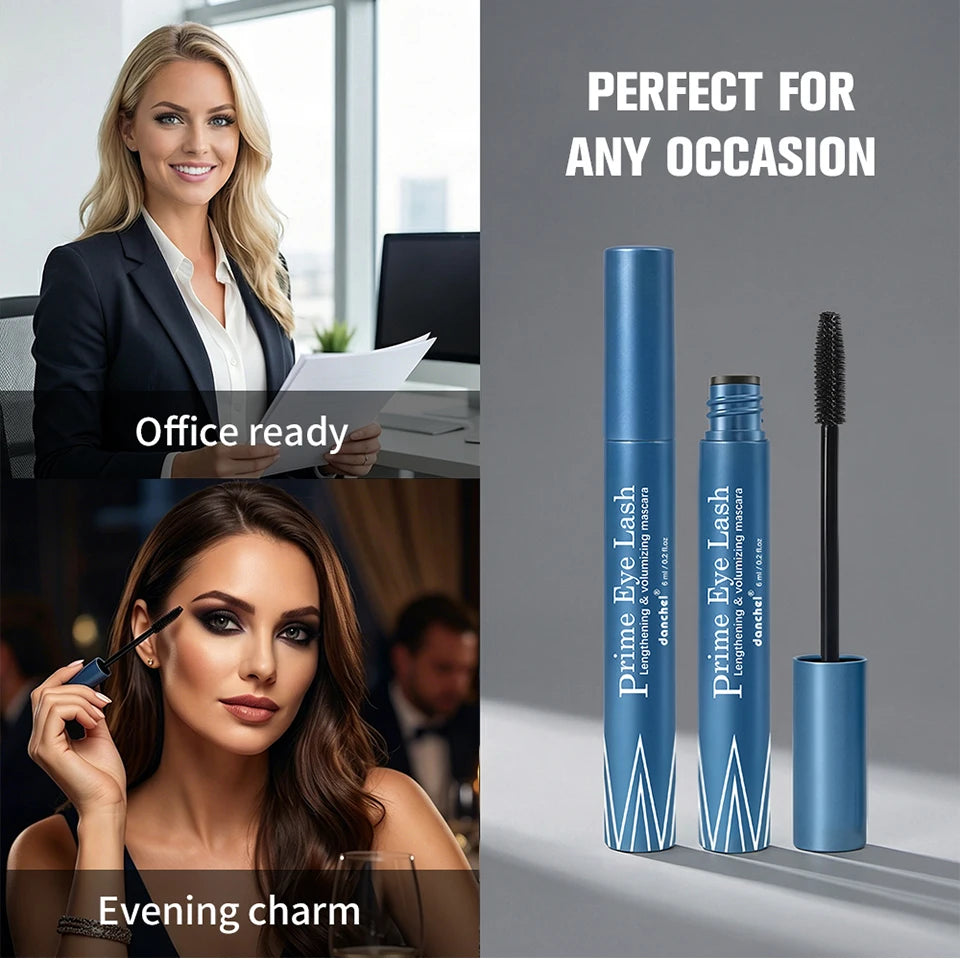 Water-Resistant Lengthening and Volumizing Mascara for Full Natural Lashes - 12