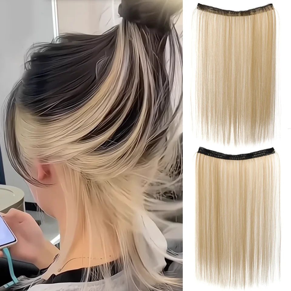 20 Inch Straight Clip-In Hair Extensions for Instant Highlights