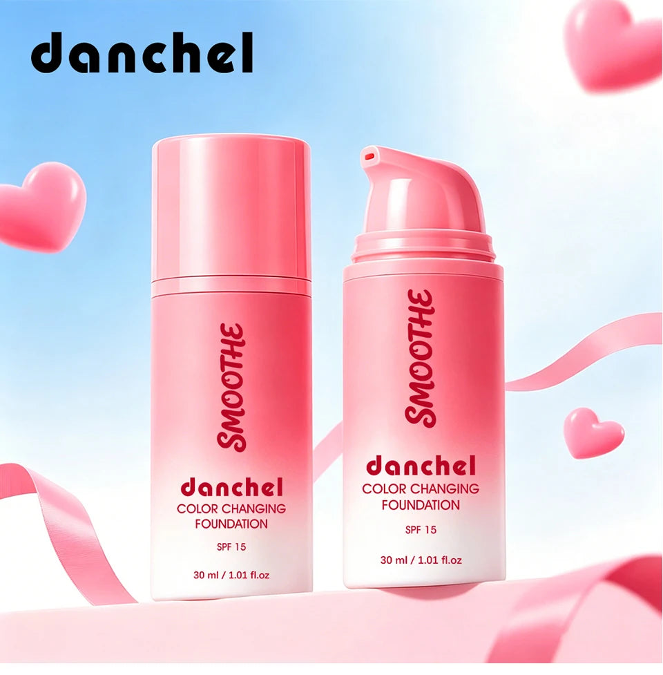 Color-Changing Liquid Foundation for Flawless Skin Tone Matching - 7