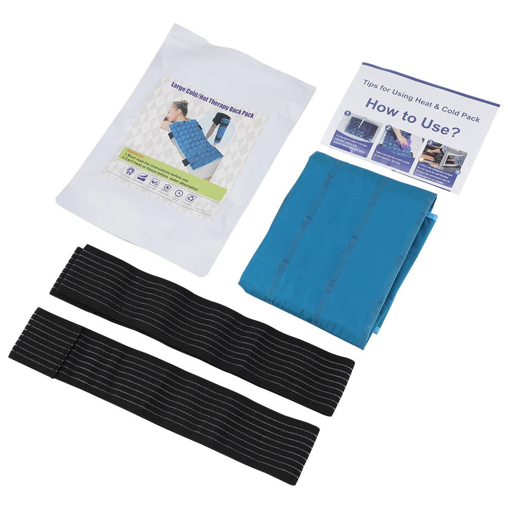 Reusable Hot and Cold Therapy Wrap for Back, Shoulder, and Joint Pain Relief - 16