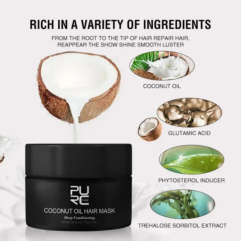 Deep Repair Collagen Hair Mask for Damaged Frizzy and Dry Hair - 14