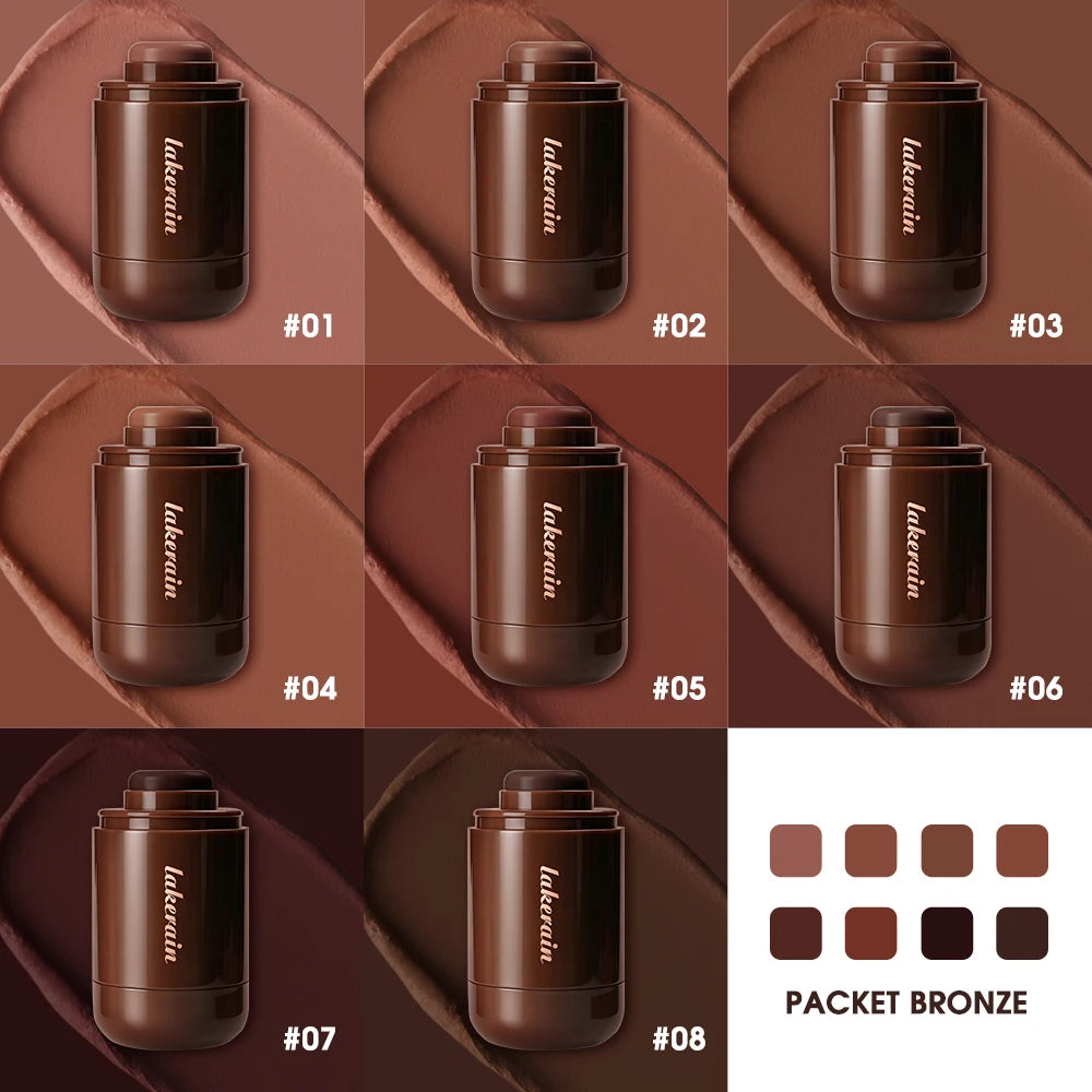 Cream Bronzer Stick for Natural Face Contouring and Sculpting - 2