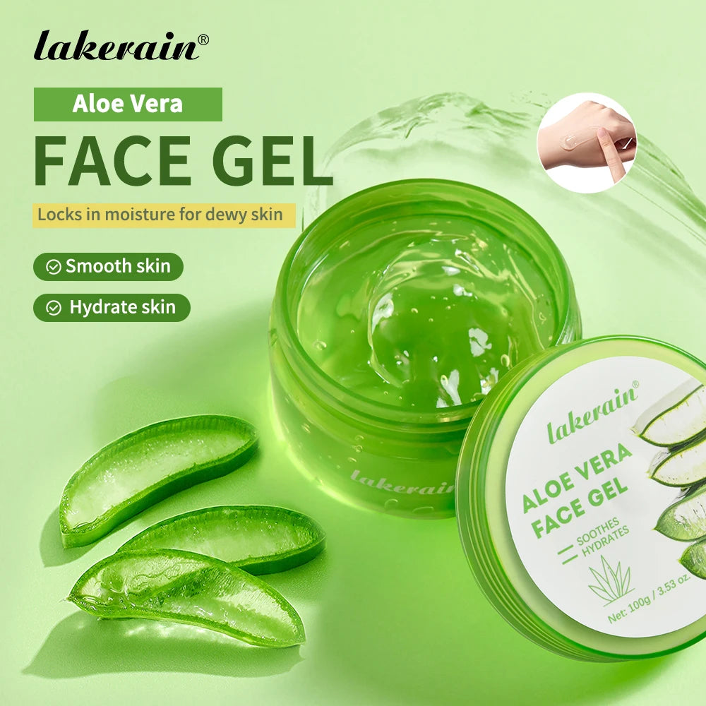 Hydrating Aloe Vera Gel for Soothing and Moisturizing Facial Skin Care - 2