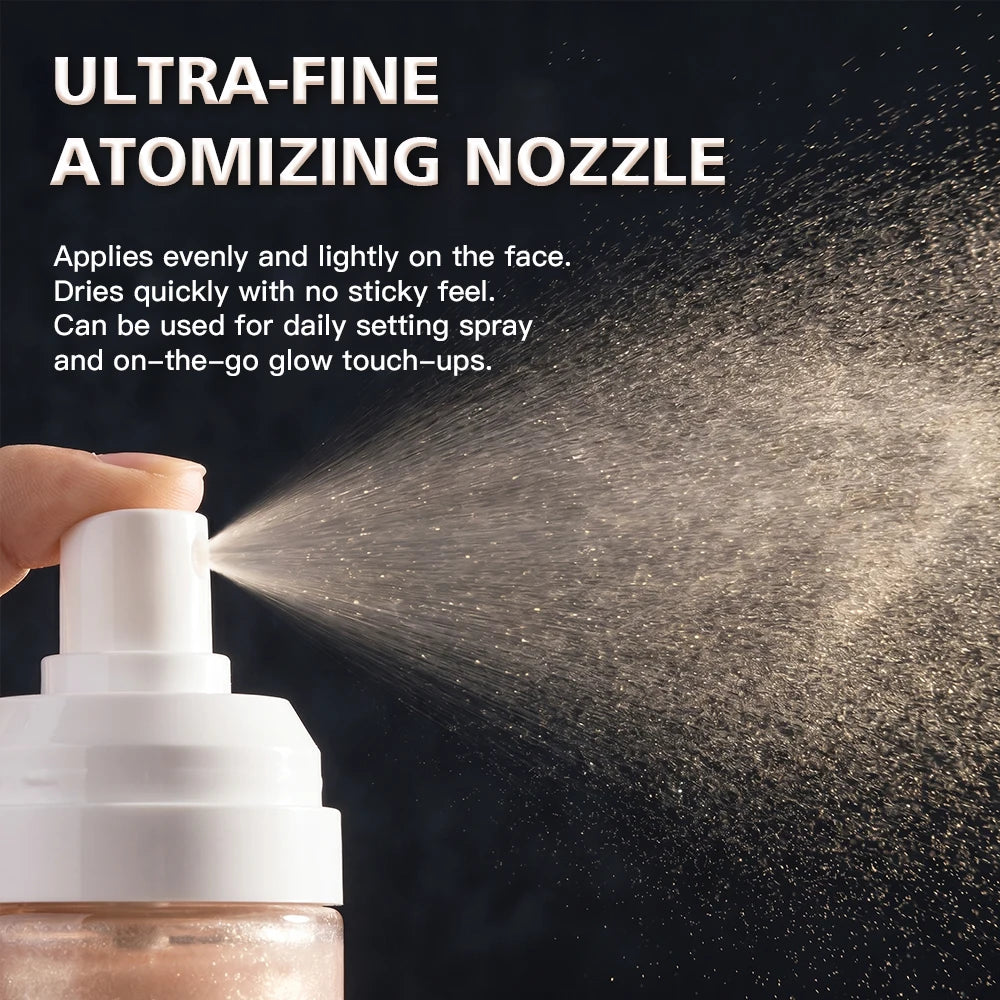 Luminous Setting Spray for Hydrating Dewy Makeup Finish - 8