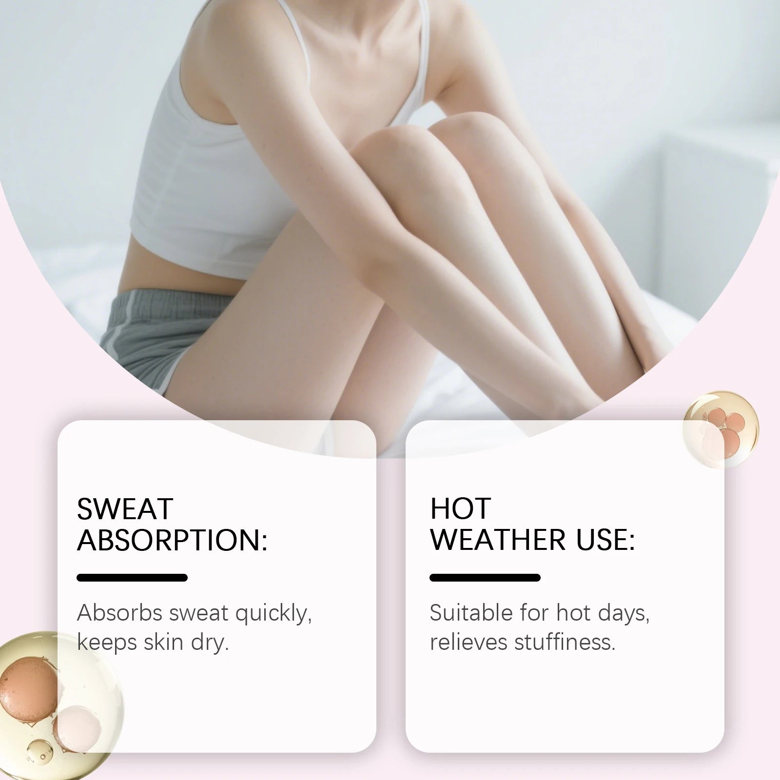 All-Over Body Powder for Instant Sweat Absorption and Skin Comfort - 8