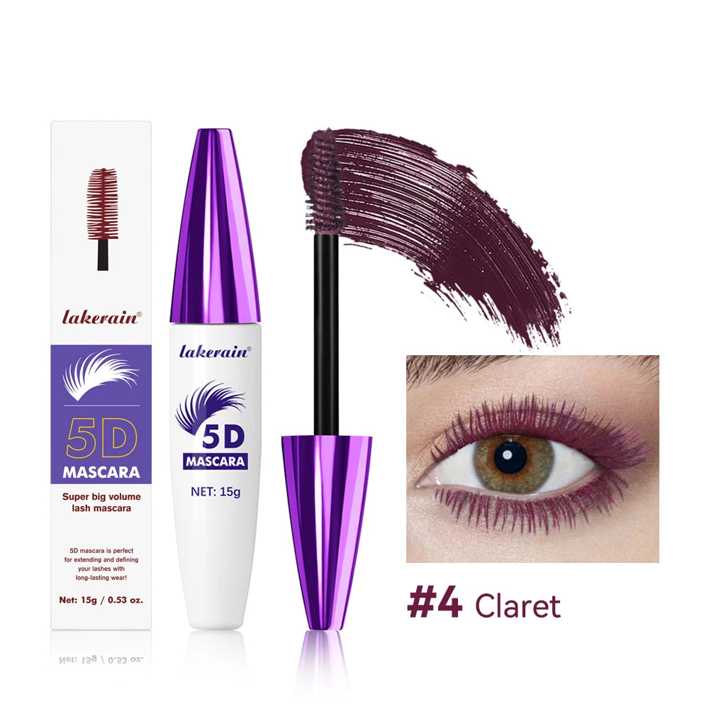 Waterproof 5D Lengthening and Volumizing Mascara for Long Lasting Lashes - 21