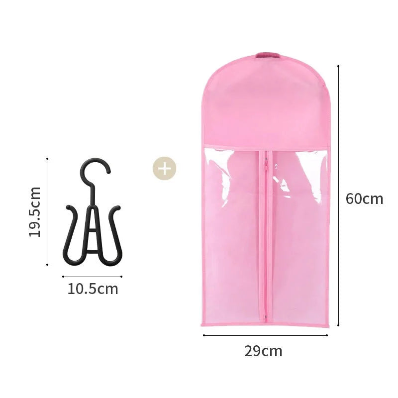 Protective Wig Storage Bag with Hanging Organizer for Easy Care - 13