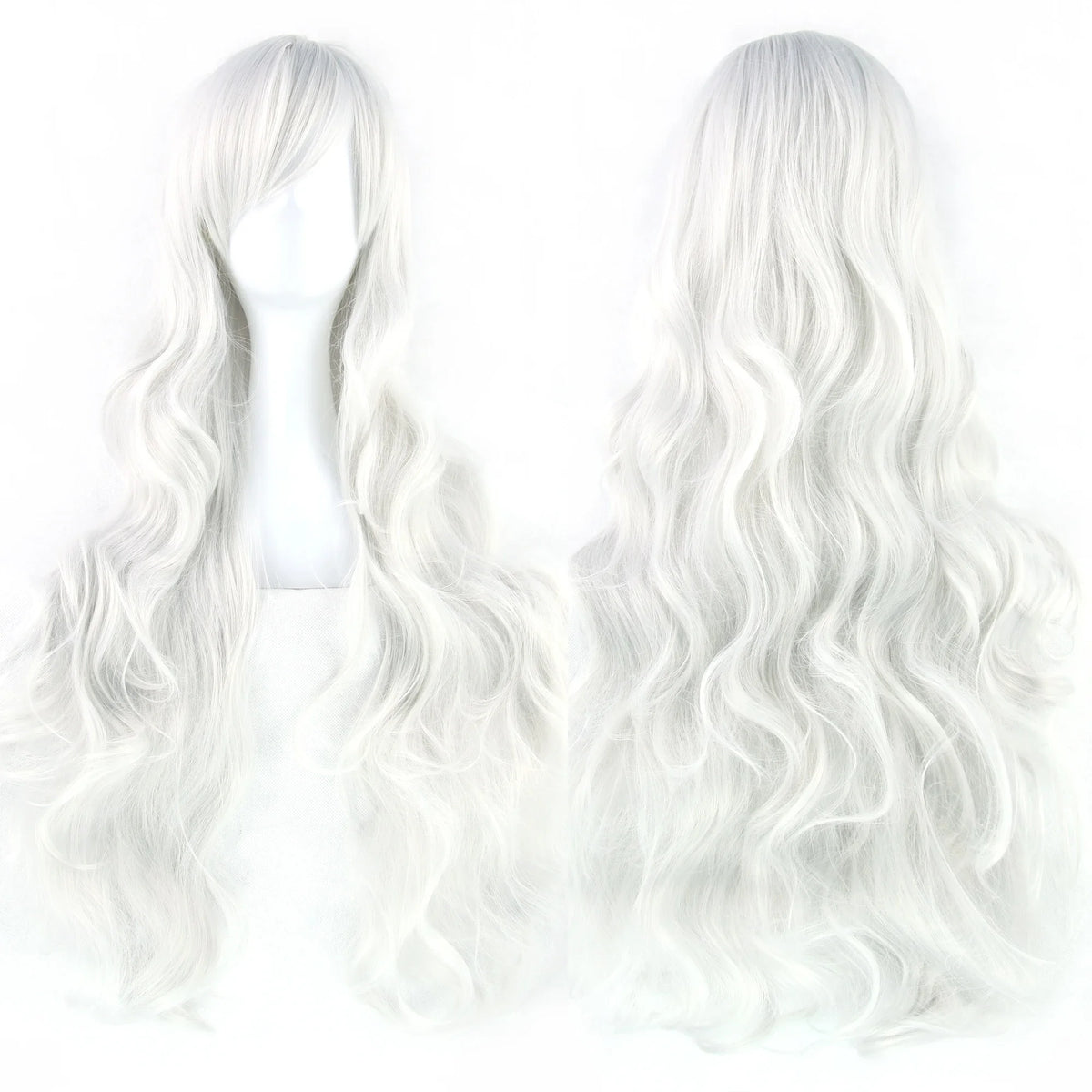 Long Curly Heat-Resistant Synthetic Cosplay Wig for Costume Parties