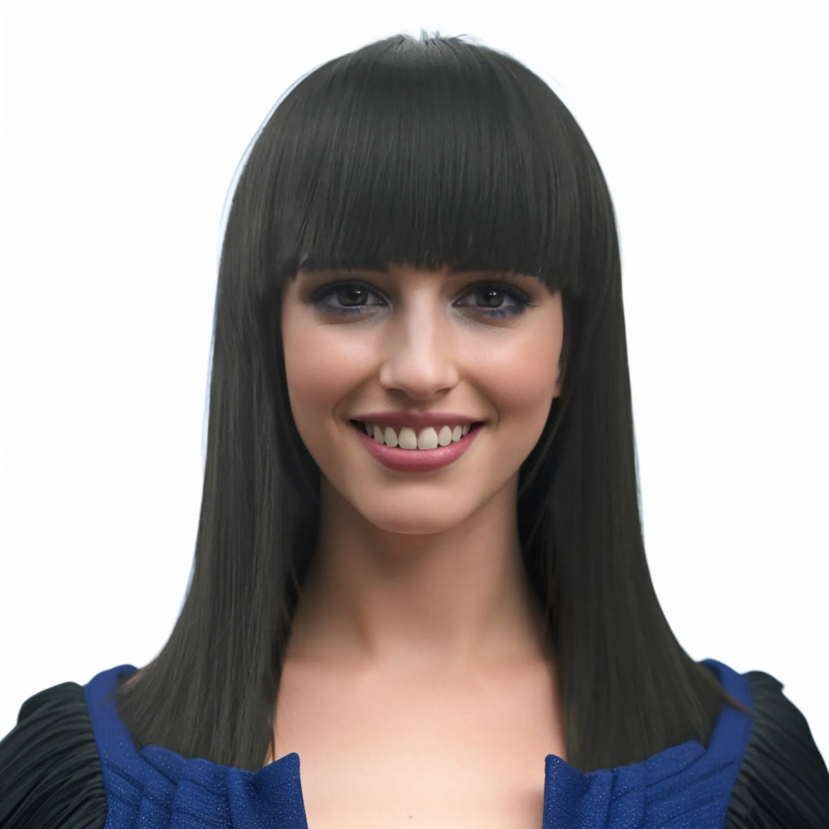 Short Straight Heat Resistant Synthetic Cosplay Wig