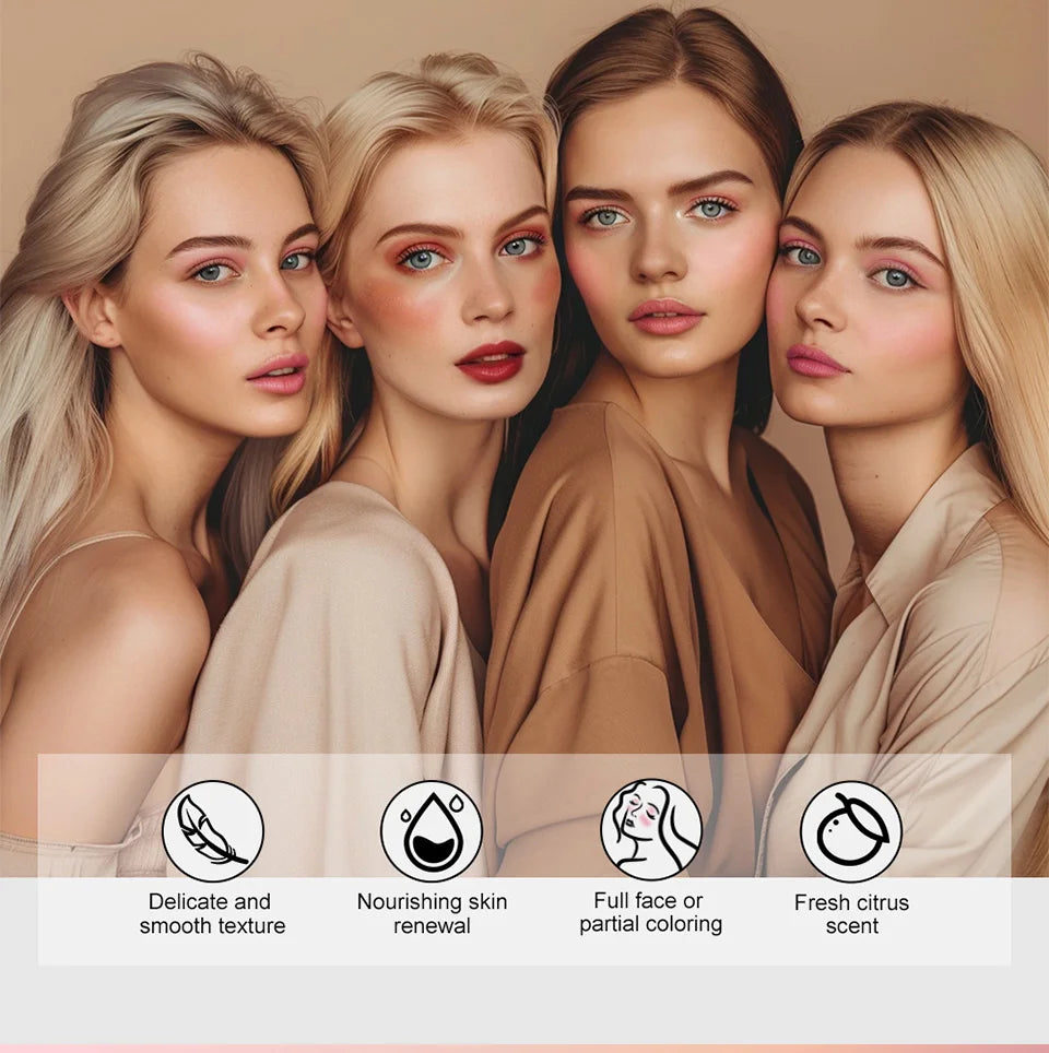 Multi-Purpose Cream Tint Balm for Cheeks Lips and Eyelids