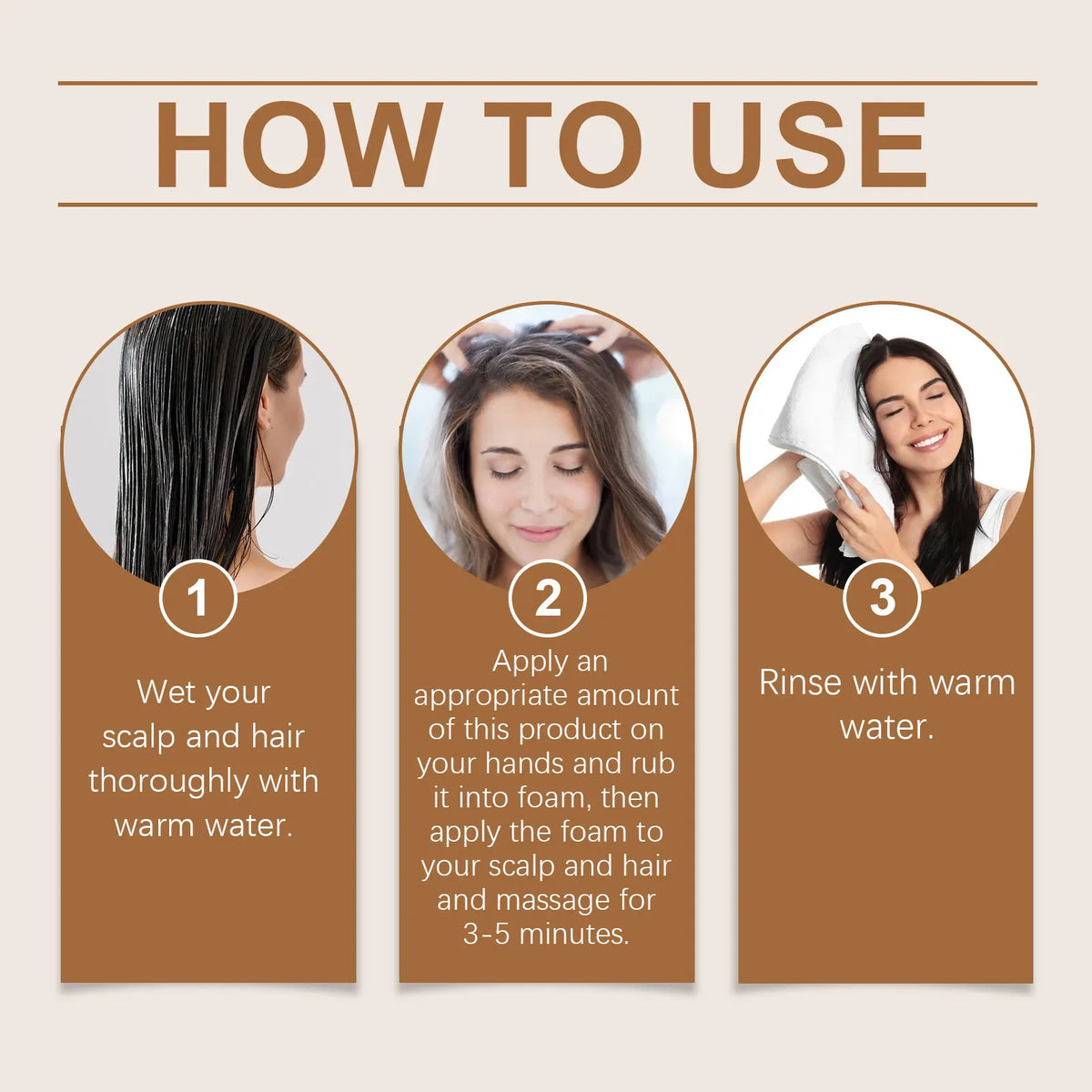 Batana Oil Hair Growth Shampoo for Scalp Treatment and Damage Repair