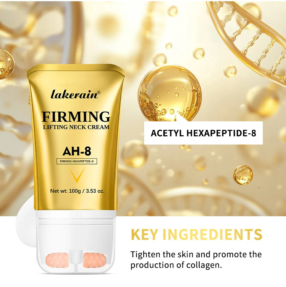 Firming and Lifting Neck Cream with Roller Applicator for Smooth Skin - 14