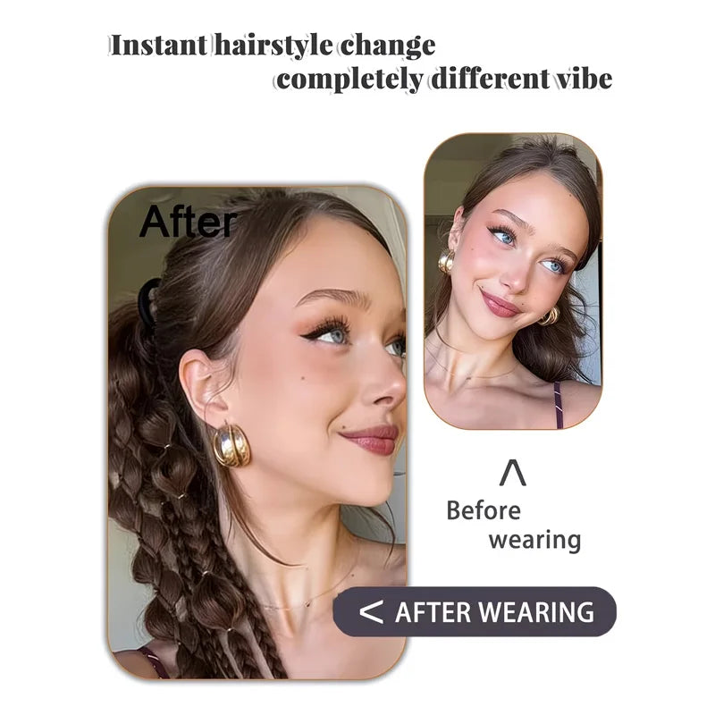 24-Inch Curly Bubble Braid Ponytail Extension - 4