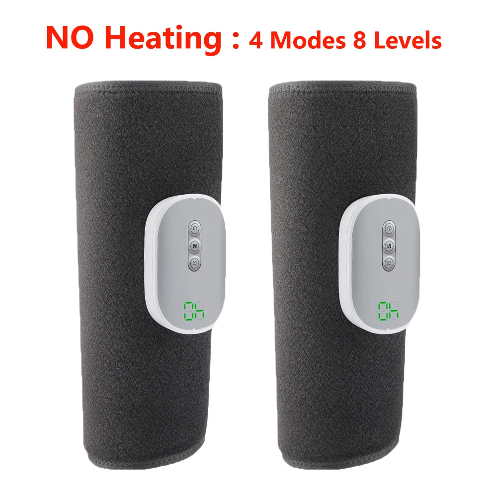 Wireless Heated Air Compression Leg Massager for Muscle Pain Relief