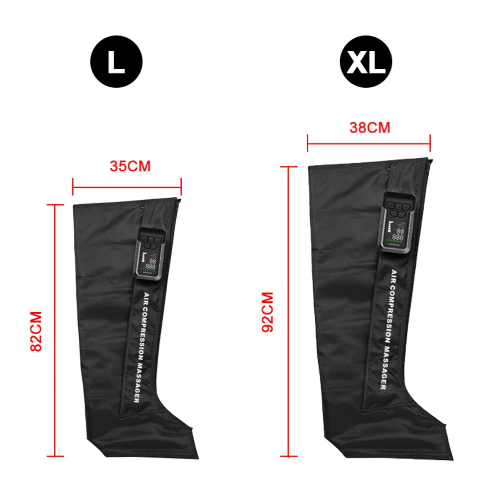Cordless Sequential Air Compression Leg Massager for Muscle Recovery - 15