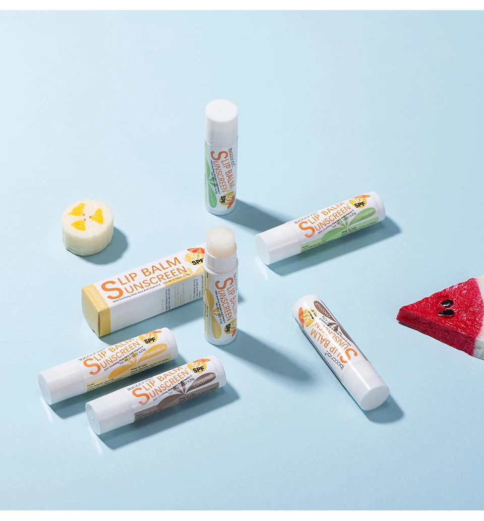 Sunscreen Lip Balm with SPF 30 for Daily UV Protection and Hydration