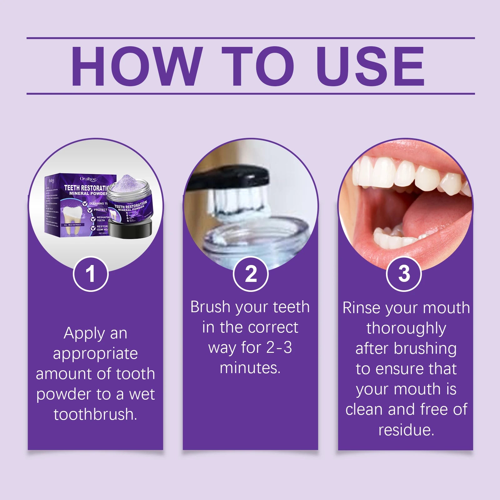 Natural Teeth Whitening and Enamel Restoration Powder for Brighter Smiles - 12