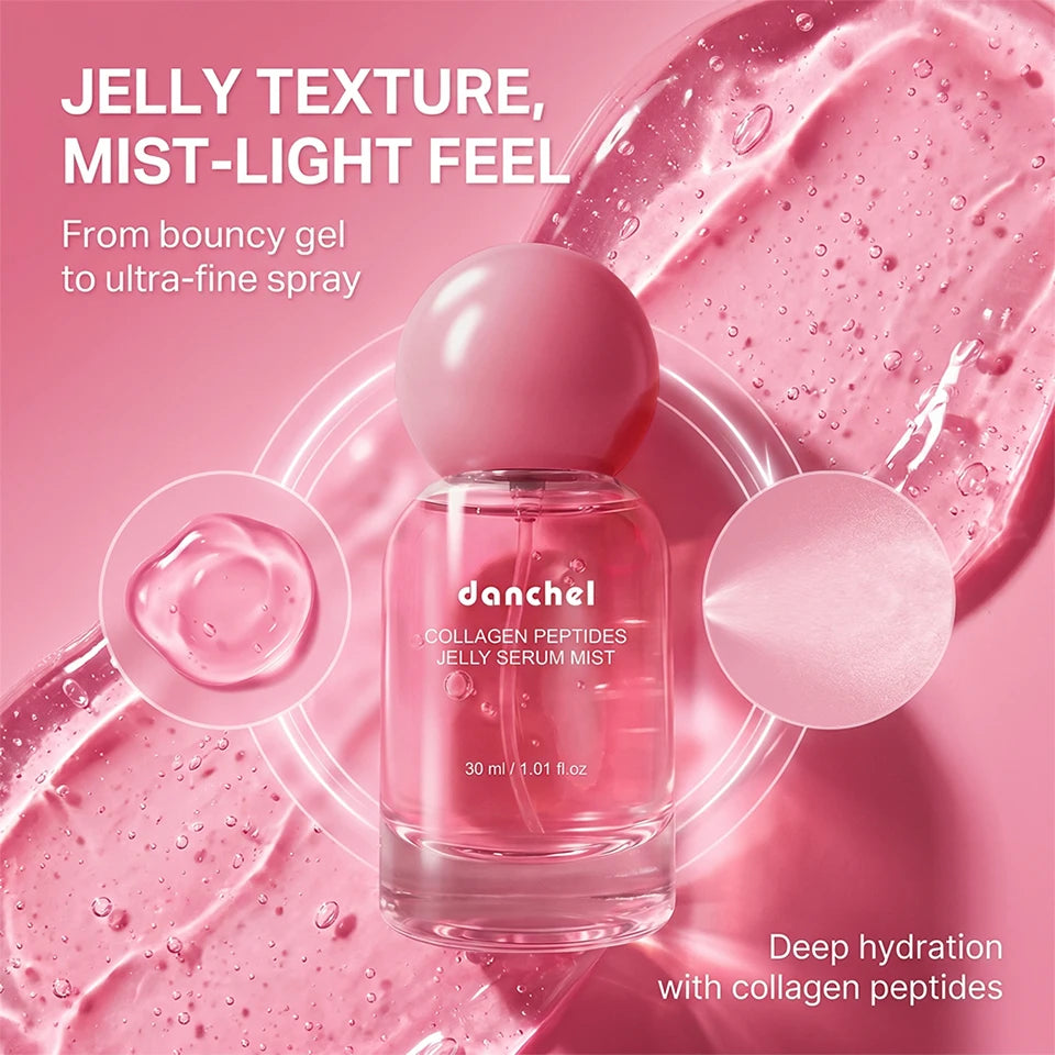 Collagen Peptide Jelly Serum Mist for Deep Facial Hydration and Glow - 14