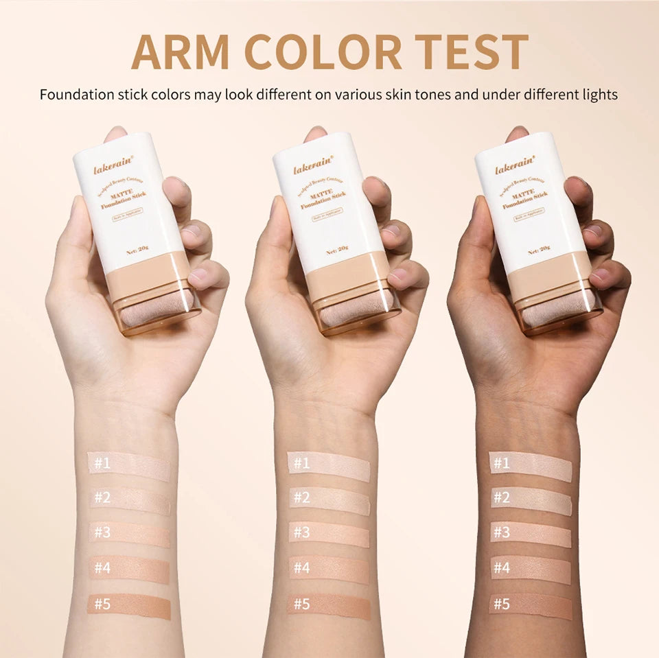 Serum-Boosted Skin Tint Foundation Stick for Radiant Hydrating Coverage