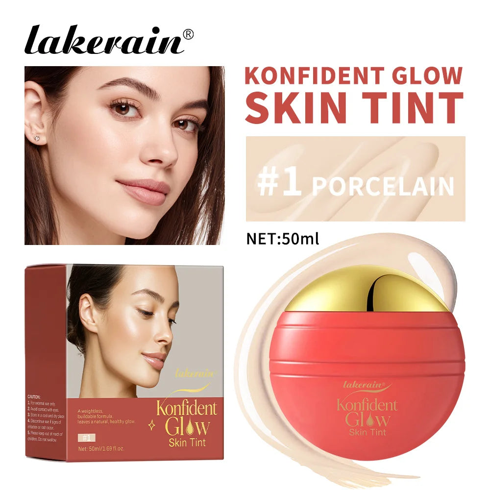 Radiant Skin Tint Foundation for a Natural Buildable Glow
