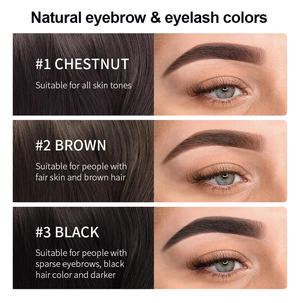 Professional Eyelash and Eyebrow Tinting Kit for Long Lasting Color - 10
