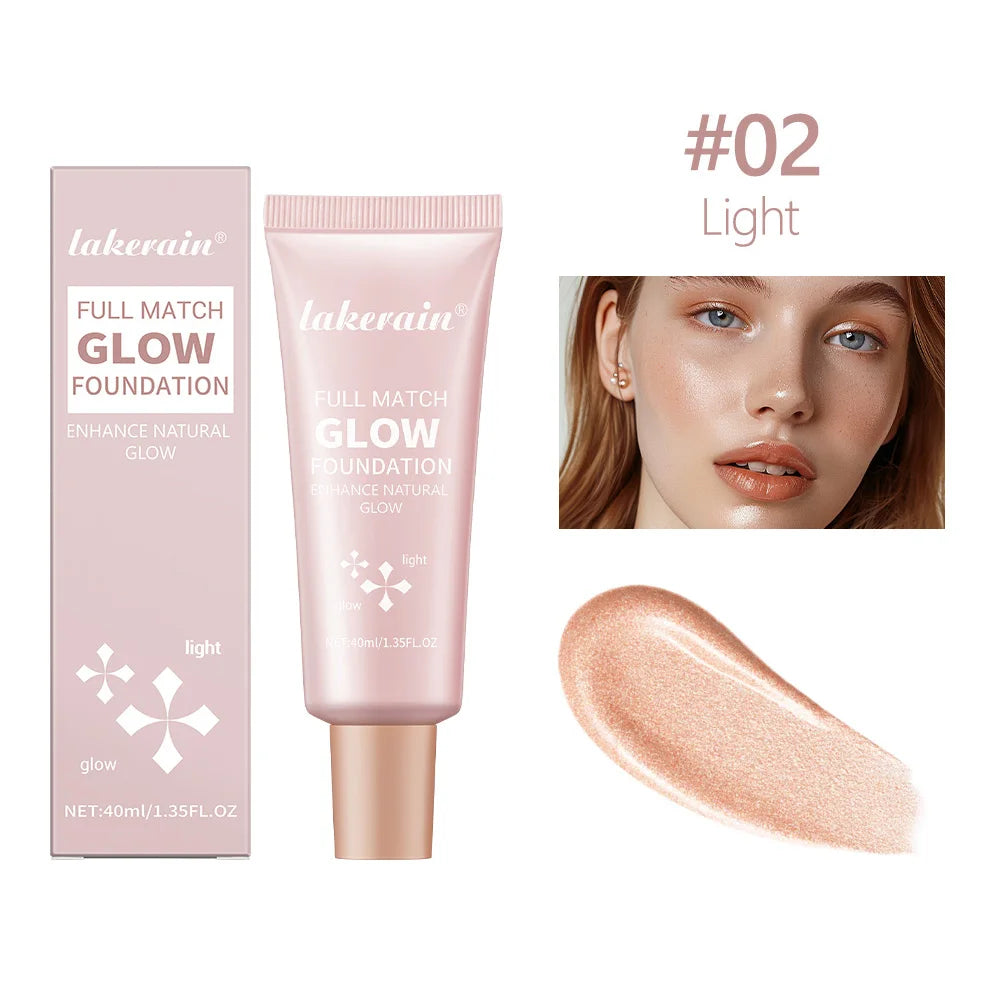 Liquid Illuminating Foundation and Highlighter for Face and Body