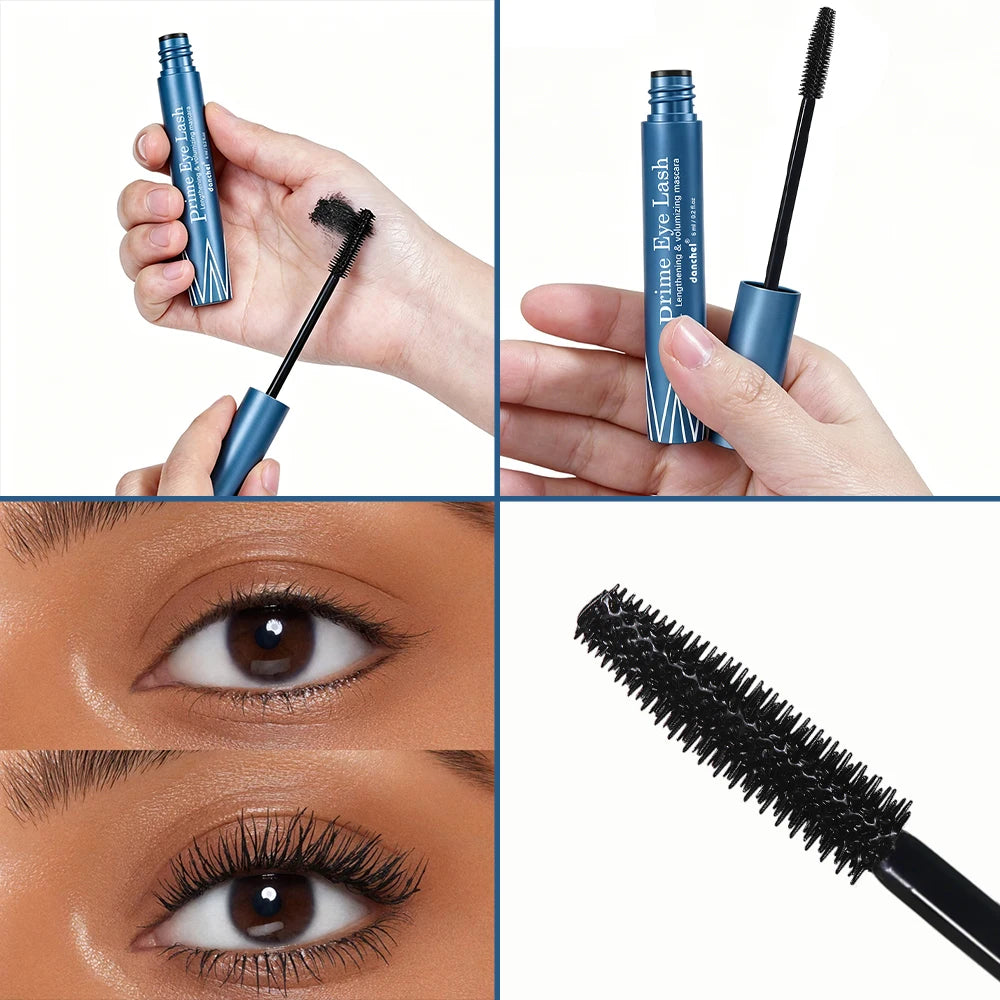 Water-Resistant Lengthening and Volumizing Mascara for Full Natural Lashes - 6