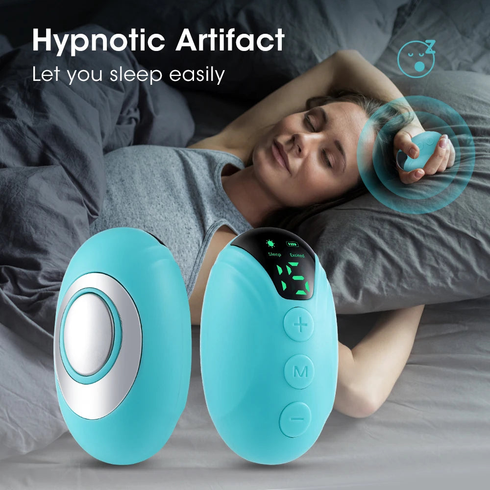 Handheld Micro-current Sleep Aid Device for Insomnia and Anxiety Relief