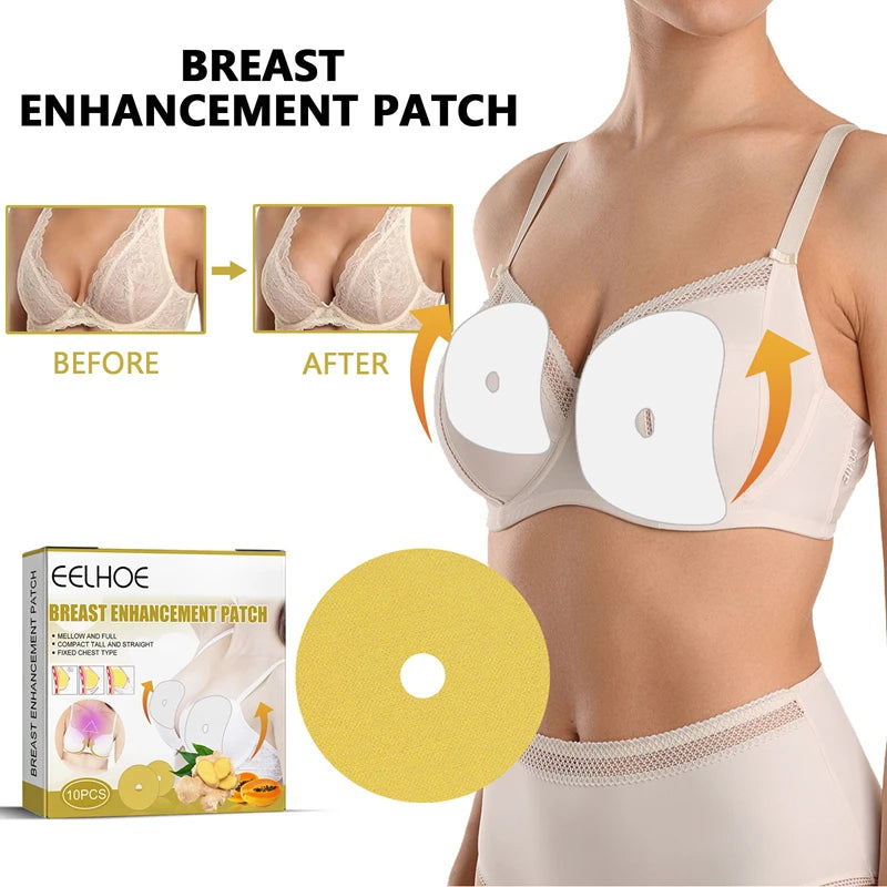 Ginger Infused Natural Breast Enhancement Lifting Patches