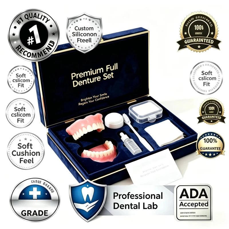 Instant Cosmetic Dentures for Natural Smile and Comfortable Daily Wear