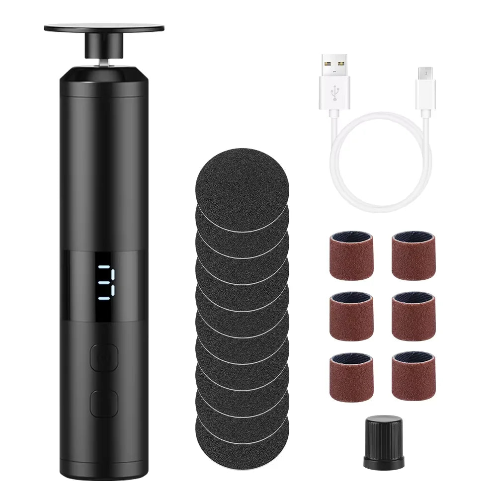 Electric Callus Remover for Smooth Heels and Professional Foot Pedicure