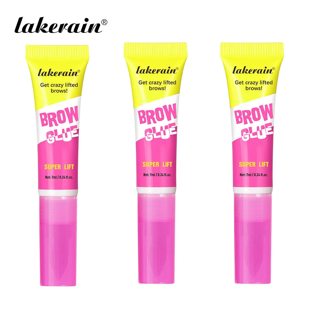 Long-Lasting Eyebrow Lamination Gel with Built-In Styling Comb