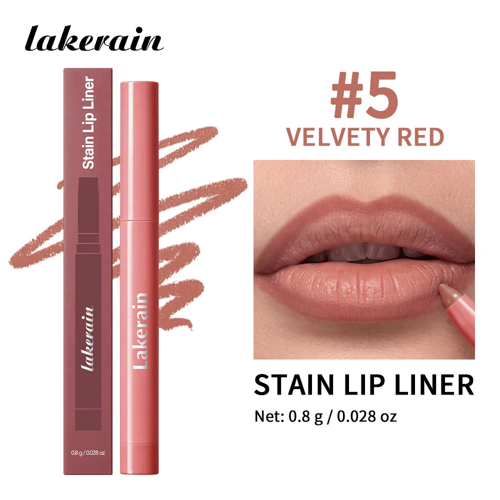 Waterproof Matte Lip Liner Pencil for Long Lasting Precision Definition - 22