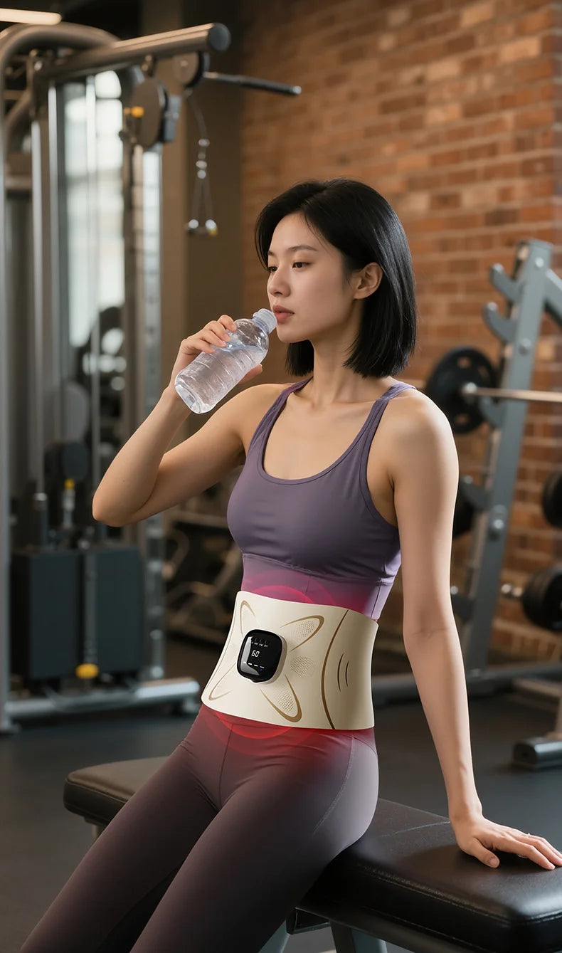 Abdominal Toning and Waist Pulse Massage Belt for Muscle Recovery - 13