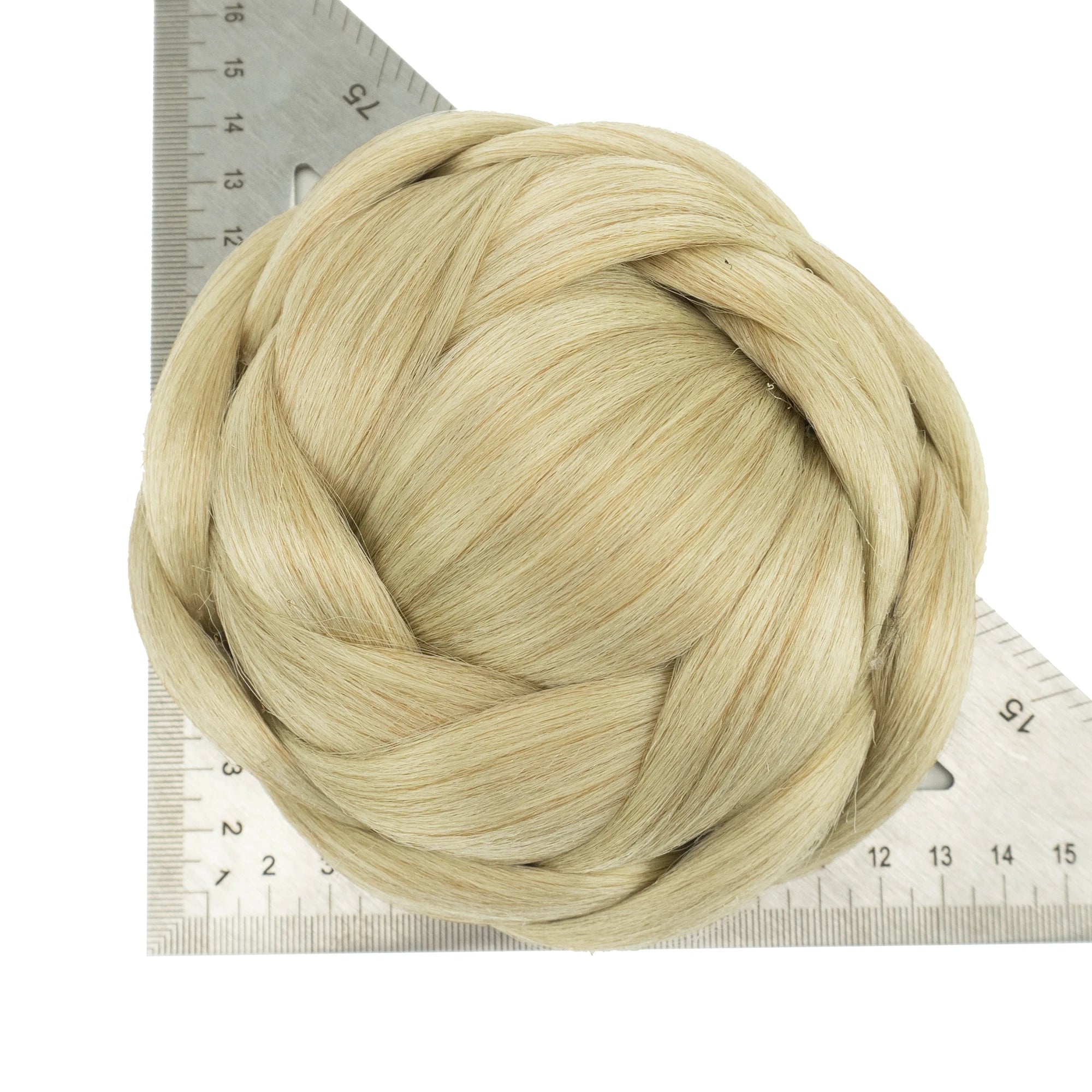 Synthetic Braided Chignon Hair Bun Extension - 3